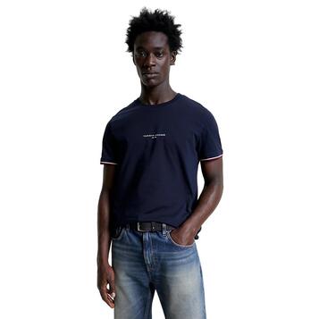 Ανδρικό T-Shirt Tommy Hilfiger Logo Tipped Tee Desert Sky MW0MW32584-DW5