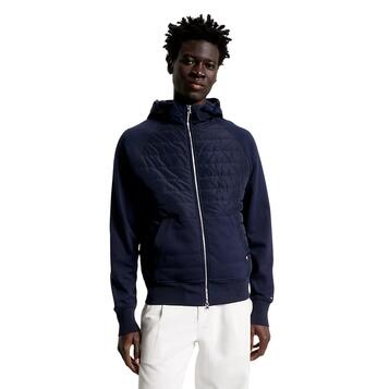 Ανδρικό Μπουφάν Tommy Hilfiger Mix Media Zip Through Desert Sky MW0MW32669-DW5