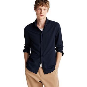 Αντρικό Πουκάμισο Tommy Hilfiger Perfomance Oxf Pique Prt Night Sky Prt MW0MW37607-0GY