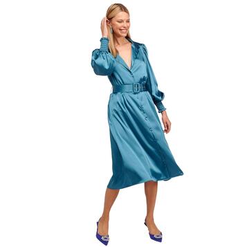 Γυναικείο Φόρεμα My T Wearables Petrol W22T4234-PETROL