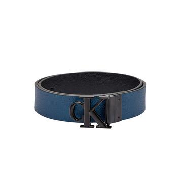 Ανδρική Ζώνη Calvin Klein Monogram Buckle 35mm ADJ/REV Black / Moonlit Ocean LV04D7017G-D1M Ανδρική Ζώνη Calvin Klein Monogram Buckle 35mm ADJ/REV Black / Moonlit Ocean LV04D7017G-D1M