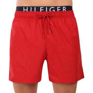 Ανδρικό Μαγιό Tommy Hilfiger Medium Drawstring Dw Medium Red UM0UM03489-XLD
