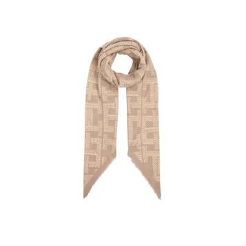 Γυναικείο Φουλάρι Tommy Hilfiger Monogram Square Beige AW0AW16648-AEG
