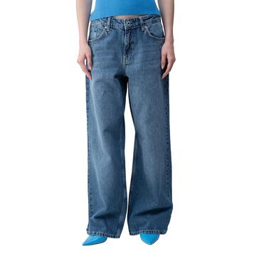 Γυναικείο Jean Karl Lagerfeld Klj Mr Relaxed Denim Washed Dark Blue A2W10044-1CM Γυναικείο Jean Karl Lagerfeld Klj Mr Relaxed Denim Washed Dark Blue A2W10044-1CM