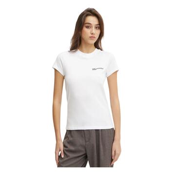 Γυναικείο T-shirt Karl Lagerfeld Slim Ss White A1W17004-100