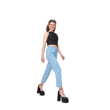 Γυναικείο Παντελόνι My T Wearables Sky Blue S22T5045-SKY_BLUE