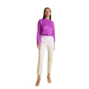 Γυναικείο Παντελόνι My T Wearables White S23T1325-WHITE