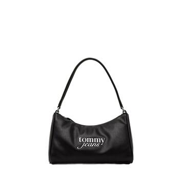 Γυναικεία Τσάντα Ώμου Tommy Jeans Tjw Bold Script Shoulder Black AW0AW19052-BDS