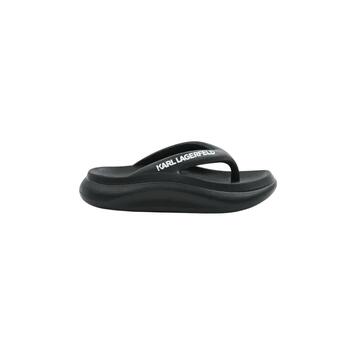 Γυναικεία Σαγιονάρα Karl Lagerfeld Hotel Karl Thong Black Rubber KL85025-V00