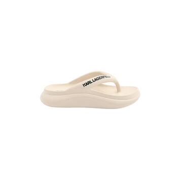 Γυναικεία Σαγιονάρα Karl Lagerfeld Hotel Karl Thong Off White Rubber KL85025-VT1