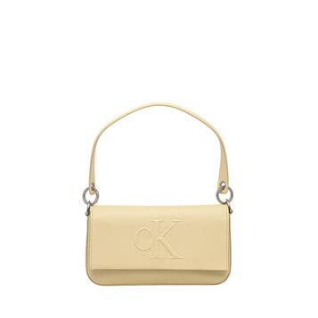 Γυναικεία Τσάντα Ώμου Calvin Klein Sculpted Flap Shoulder Pouch25 Parsnip LV04K3148G-RM0