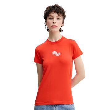 Γυναικείο T-Shirt Karl Lagerfeld Slim Te Poinciana A2W17027-1OR
