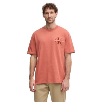 Αντρικό T-shirt Calvin Klein Bristle Monologo Aragon J30J327107-GAM