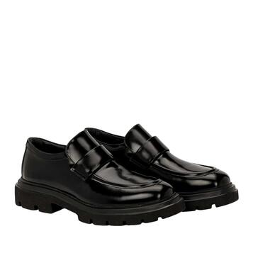 Ανδρικά Loafers Diadoch Hancrafted  Leather Black 2424-BLK