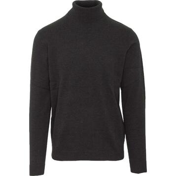 Ανδρικό Πλεκτό Tom Tailor 1st 908 Turtleneck Sweater Black Grey Melange 1013723-10617