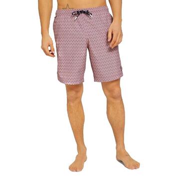 Ανδρικό Μαγιό Tom Tailor 3rd 104 Dark Blue Pale Pink Olive Palm Design 1025023-26642