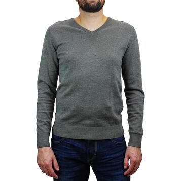 Ανδρικό Πλεκτό Tom Tailor Basic V-Neck Sweater Beige 3022881.09.10-8760
