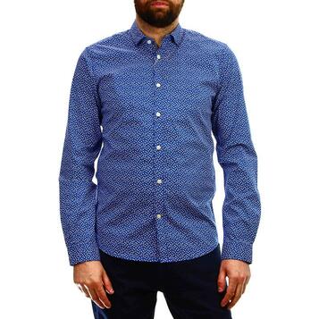Ανδρικό Fitted Stretch Shirt Men Casual 1008594031-16231