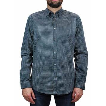 Ανδρικό Πουκάμισο Tom Tailor Slim Printed Stretch Shirt Multi 100532.ΧΧ.10-14319