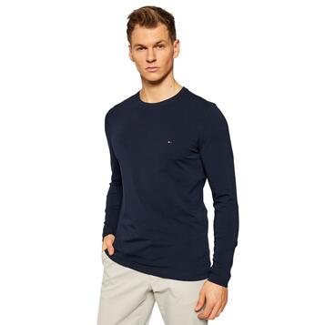 Ανδρική Μπλούζα Tommy Hilfiger Stretch Slim Fit Lon Desert Sky MW0MW10804-DW5
