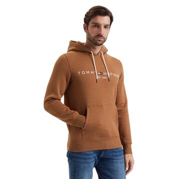 Ανδρικό Φούτερ Tommy Hilfiger Tommy Logo Hoody Timeless Tawny MW0MW11599-GVH
