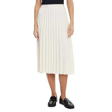 Γυναικεία Φούστα Tommy Hilfiger Fluid Pleated Pull On Midi Ivory Petal WW0WW43886-Z00