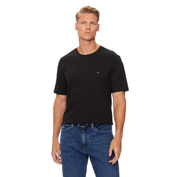 Αντρικό T-shirt Tommy Hilfiger Essential Reg Fit Solid Tee Black MW0MW37267-BDS
