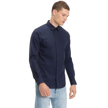 Ανδρικό Πουκάμισο Tommy Jeans Tjm Original Stretch Black Iris DM0DM04405-002