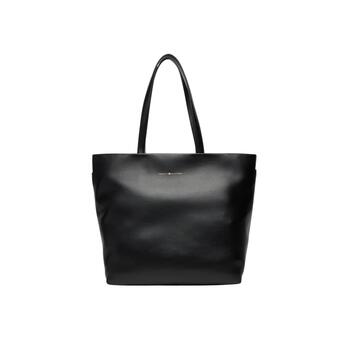 Γυναικεία Τσάντα Ώμου Tommy Hilfiger Th Logotape Tote Black AW0AW17693-BDS