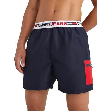 Ανδρικό Μαγιό Tommy Jeans Wb Sf Medium Drawstring Desert Sky UM0UM02490-DW5