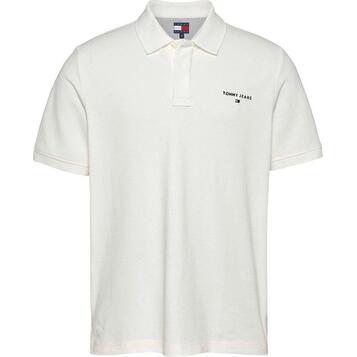 Ανδρικό Polo Tommy Jeans Reg Linear Ext Ecru DM0DM20914-YBL