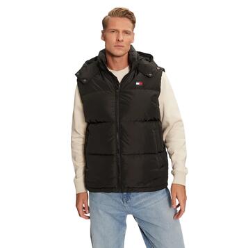 Ανδρικό Μπουφάν Tommy Jeans Alaska Vest Black DM0DM19538-BDS