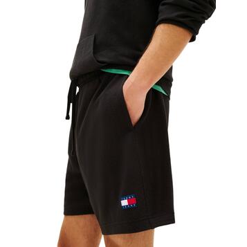 Ανδρικό Σορτς Tommy Jeans Waffle Beach Short Black DM0DM23016-BDS