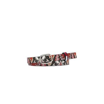 Γυναικεία Ζώνη Tommy Jeans Tjw Casual Oval Belt Print 2.0 Snake Print AW0AW09873-0G4
