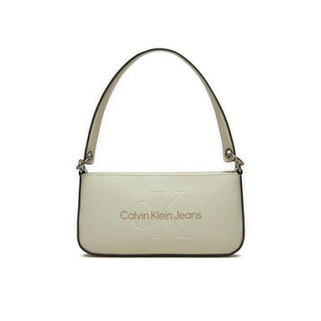 Γυναικεία Τσάντα Χειρός Calvin Klein Sculped Shoulder Pouch Mono Tofu K60K610679-YAS