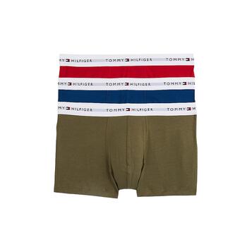 Ανδρικά Εσώρουχα Tommy Hilfiger 3p Trunk Dp Indgo Prm Rd Utlty Olv UM0UM02761-0VP