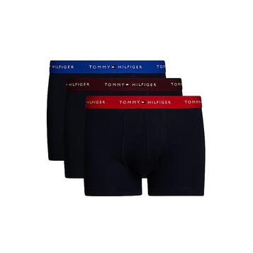 Αντρικά Εσώρουχα Tommy Hilfiger 3p Wb Trunk Bright Blue Deep Crim Deep Rouge UM0UM02763-05K