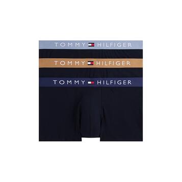 Ανδρικά Εσώρουχα Tommy Hilfiger 3P Trunk Wb D Prp Nvy/Hckory/Brk Blu UM0UM03181-0VM
