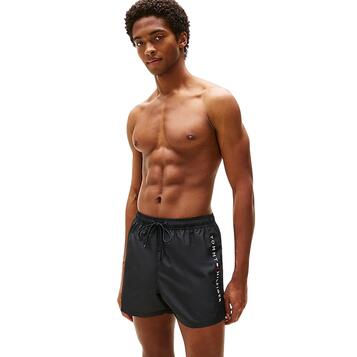 Ανδρικό Μαγιό Tommy Hilfiger Short Drawstring Black UM0UM03269-BDS