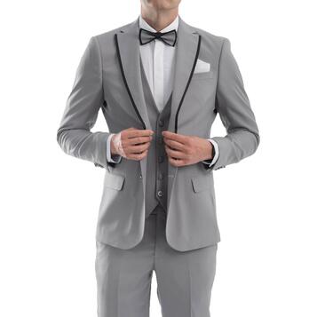 Αντρικό Koστούμι Vittorio Grey VENEZIA-GREY