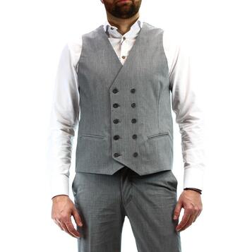 Ανδρικό Γιλέκο Vittorio Artist Grey ROSSANO-VEST