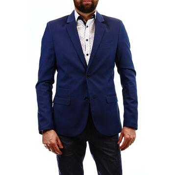 Ανδρικό Σακάκι Vittorio Artist Micro Blue MICRO-JACKET-BLUE