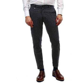 Vittorio Artist Trousers Striped MOTOWN-STRIPE