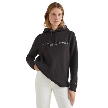 Γυναικείο Φούτερ Tommy Hilfiger Heritage Ls Black WW0WW31998-BDS Γυναικείο Φούτερ Tommy Hilfiger Heritage Ls Black WW0WW31998-BDS