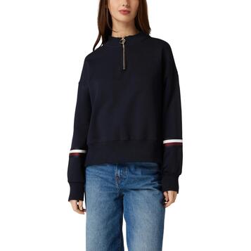 Γυναικείο Φούτερ Tommy Hilfiger Rlx Glb Stp 1_2 Zip Sweatshirt Desert Sky WW0WW37548-DW5 Γυναικείο Φούτερ Tommy Hilfiger Rlx Glb Stp 1_2 Zip Sweatshirt Desert Sky WW0WW37548-DW5