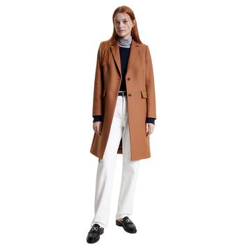 Tommy hilfiger classic hot sale wool blend coat