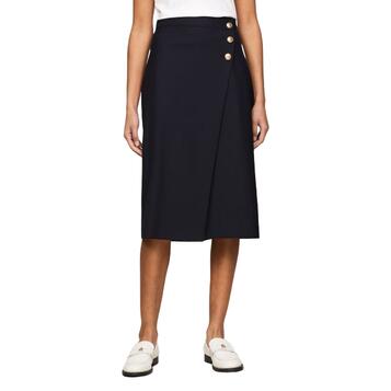 Γυναικεία Φούστα Tommy Hilfiger Gold Button Midi Skirt Desert Sky WW0WW41601-DW5