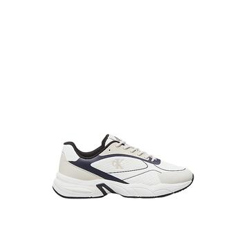 Ανδρικά Sneakers Calvin Klein Retro Tennis Low Knit Mix Bright White/Calvin Navy/Silver B YM0YM01310-0LD