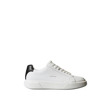 Ανδρικά Sneaker Calvin Kein Chunky Cupsole Laceup Lth Bright White/Black YM0YM01344-01W