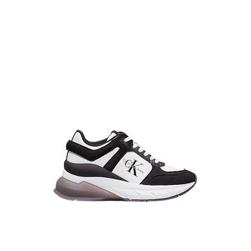 Γυναικείο Sneaker Calvin Klein Wedge Runner Lace Up Ml Mix Black/Bright White YW0YW01577-0GM Γυναικείο Sneaker Calvin Klein Wedge Runner Lace Up Ml Mix Black/Bright White YW0YW01577-0GM